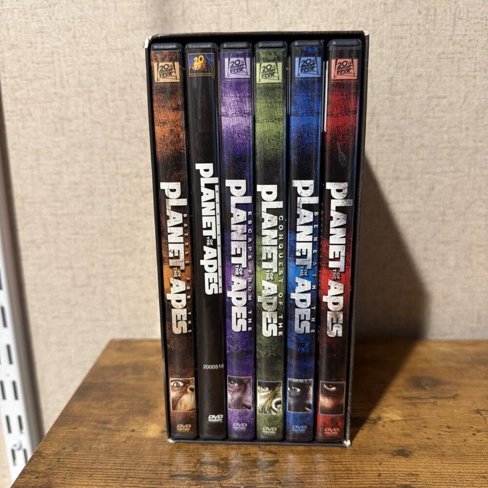 Planet of the Apes The Evolution Limited Edition DVD Box Set 6 Disc Collection